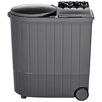 Whirlpool 10.5 kg 5 Star Semi-Automatic Top Loading Washing Machine (ACE XL 10.5, Graphite Grey, 3D Scrub Technology)