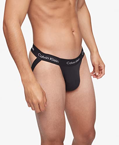 Calvin Klein Men's Cotton Stretch 3-Pack Jock Strap2