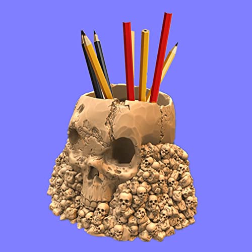 Skull Mountain Concrete Flower Pot Silicone Mold Succulent Planter Vase Cement Clay Mold Plaster Epoxy Resin Candle Pen Holder Mould Desktop Decoration #TOP2