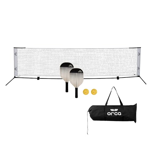 Image of Orca Pickleball Nets Multiple Styles, Full Court and Half Court Sets, Perfect for Indoor and Outdoor Pickleball Games