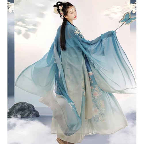 Robe Dynastie Tang ample masquant les formes - Style chinois élégant