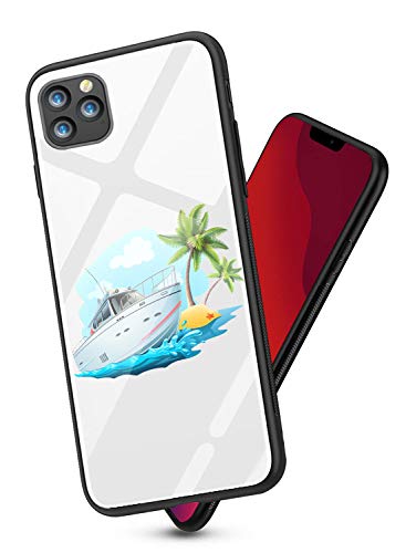 Alsoar Funda Compatible para iPhone 11 2019 (6.1 Inch) Cubiertas Vidrio Templado...