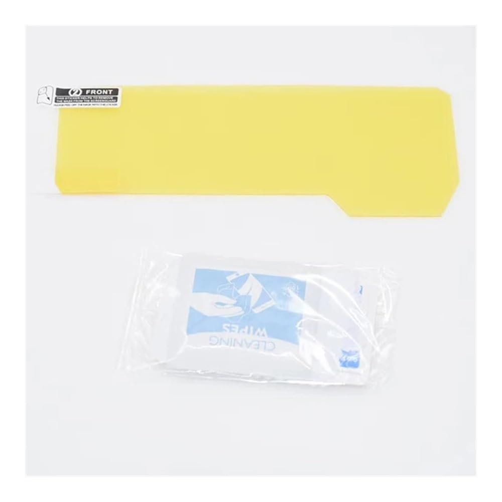 Compteur rayé ? Solution : Film de protection d'écran anti-rayures moto - 8