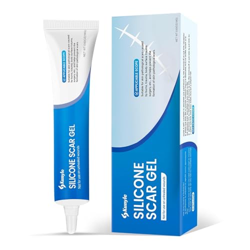Kunyle Silicone Scar Gel, Scar Cream, Advanced Scar Stick for Surgical Scars, Stretch Marks, Keloid Bump Removal, Old and New Scars 0.63oz (18g)