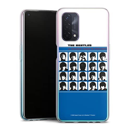 DeinDesign Coque en Silicone Compatible avec Oppo A74 5G Etui Silicone Coque Souple A Hard Day’s Night Musique The Beatles - Les Beatles, Paul McCartney, John Lennon, RIngo Starr, George Harrison DeinDesign Coque en Silicone Compatible avec Oppo A74 5G Etui Silicone Coque Souple A Hard Day's Night Musique The Beatles