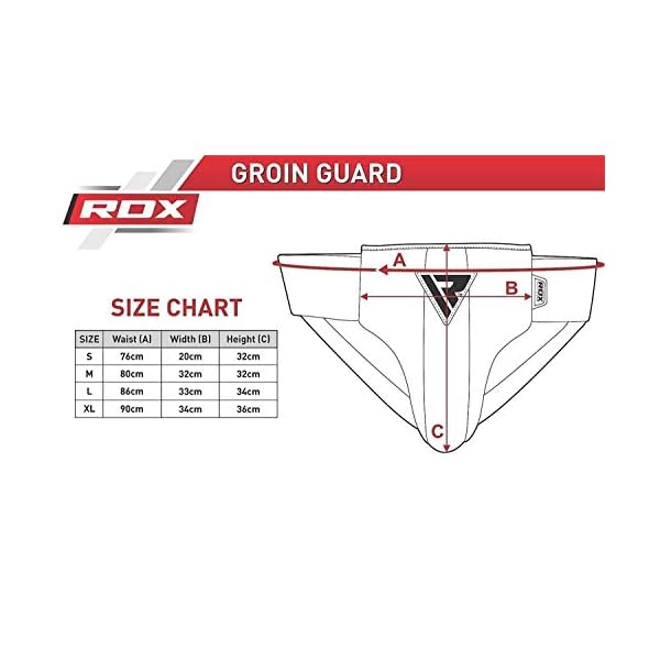 RDX-Groin-Protector-for-Boxing-Muay-Thai-Kickboxing-and-MMA-Fighting-SATRA-Approved-Maya-Hide-Leather-Abdo-Gear-for-Martial-Arts-Jockstrap-Abdominal-Guard-for-Sparring-Taekwondo-and-Grappling RDX Groin Protector for Boxing, Muay Thai, Kickboxing and MMA Fighting, SATRA Approved Maya Hide Leather Abdo Gear for Martial Arts, Jockstrap Abdominal Guard for Sparring, Taekwondo and Grappling