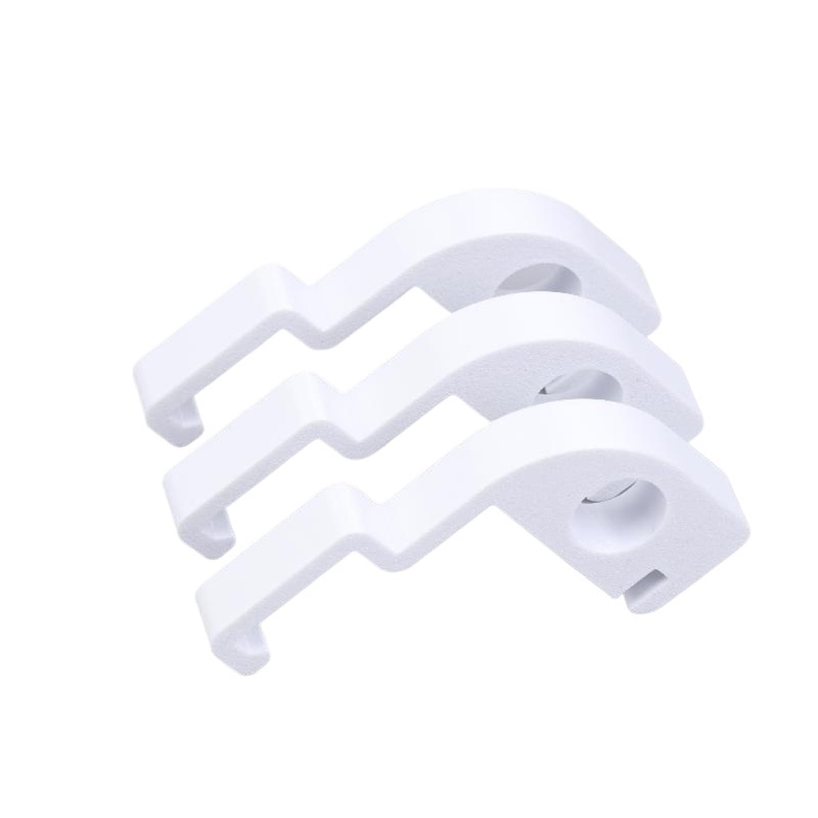 Trash Bin Ventilation Clip 3pcs Trash Bin Ventilation Clip Air Circulation Reduces Smell Insect Prevention Accessories for Outdoor Waste Bins(White)