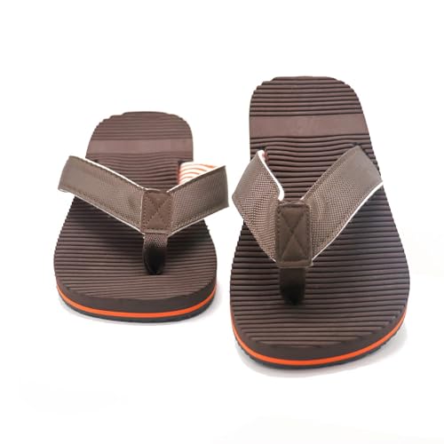 Men's casual lightweight home flip flops beach sandals for men2