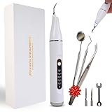 Cepillo dental ultrasónico | Limpiador de sarro y placa | REGALO: Kit de higiene dental de 3 piezas | 5 Modos | Carga USB | Iluminación LED | Impermeable IPX7 | Color Blanco | Dientes Más Sanos