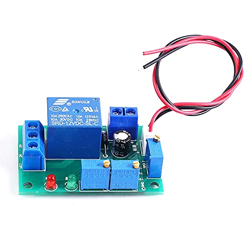 DC 12V Under-Voltage Protection Module for Battery Charge/Discharge Controller for 1pcs 0V-30V Battery Adjustable Relay Module