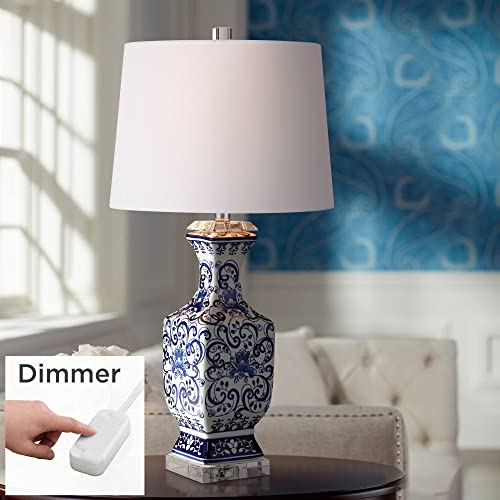 Barnes And Ivy 3G947-80P40 Iris Traditional Country Cottage Table Lamp thumb #1