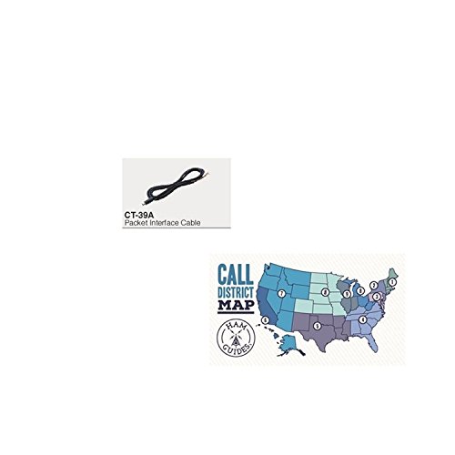 Yaesu Packet Cable for FT-817/FT-897/FT-100/FT-3000/FT-8100 and Ham Guides TM Pocket Reference Card Bundle