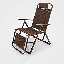 Lightweight Lightweight Sun Lounger, Portable Reclining Garden Chair Recliner Sun Loungers Chairs Adjustable Sunbed Folding Double The Comfort,
