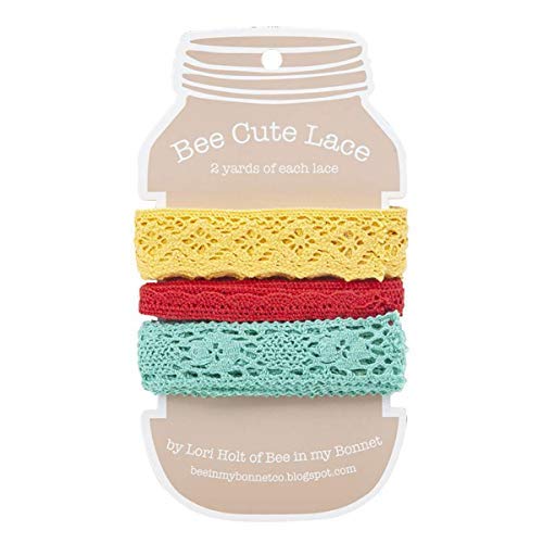Riley Blake Lori Holt Bee Cute Lace Card Color Assortment 2