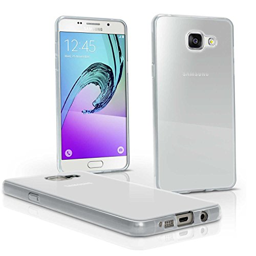 Todobarato24h Funda TPU Lisa Compatible con Samsung Galaxy A5 A510F 2016 Blanca