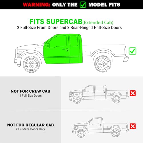 Estribos eléctricos retráctiles para Ford F250/350 1999-2016 miniatura 5