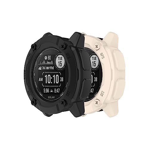 mRuenTechnKp Garmin Instinct 2x p Jo[ P[X tJo[\tgTPUf یJo[ ϏՌ 戵ȒP (ubN+)
