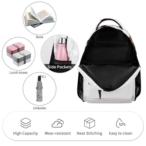 A Dancer Backpack for Travel, Ultra Durable Small Bookbag Lightweight Daypack for Women Men3