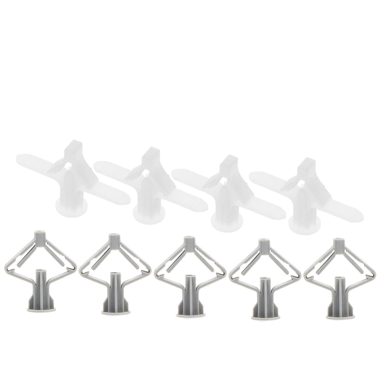 Ancrages pour cloisons sèches auto-perceurs Alipis robustes pour fixation murale DIY
