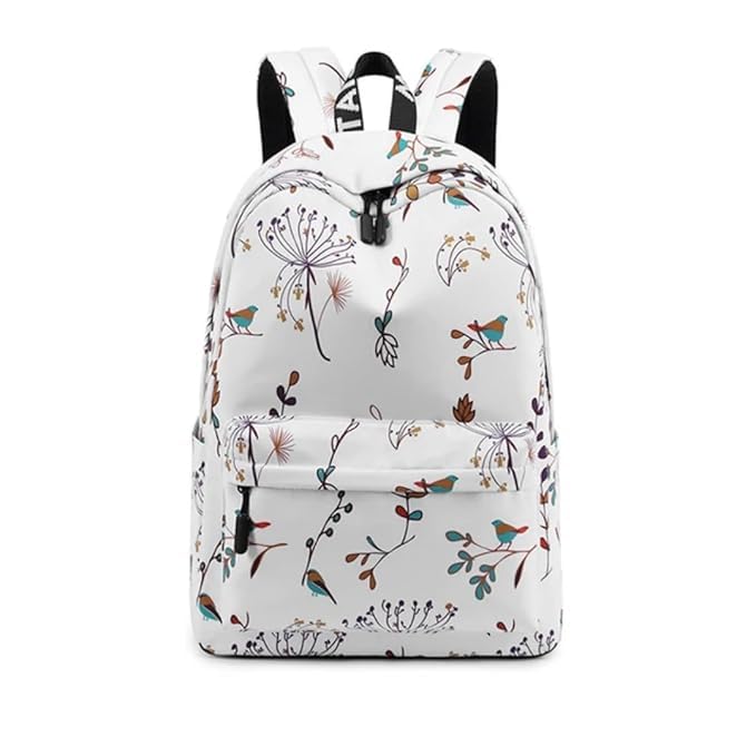 Unicorn Print School Backpack for Girls – Navy Blue with Stars & Clouds Design | Waterproof Casual Daypack for School, College, Travel | Lightweight & Durable Kids Bag-image-15