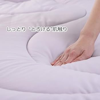 Amazon｜西川 合繊掛け布団 新感覚 とろけるお布団 ハイブリッド