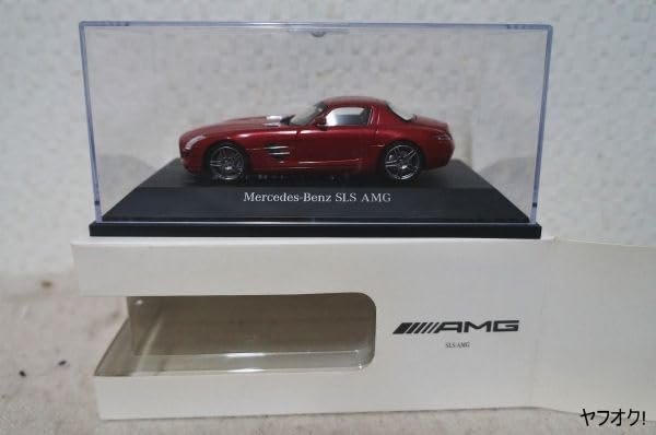 Amazon | メルセデス ベンツ SLS AMG 1/43 ミニカー シュコー 赤