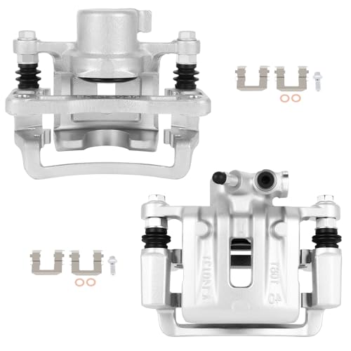 Image of SCITOO - Rear Disc Brake Calipers Assembly w /Bracket For Chevy,For GMC,For Pontiac,For Saturn Models - For Captiva Sport,For Equinox,For Terrain,For Torrent,For Vue 18B5040 18B5041