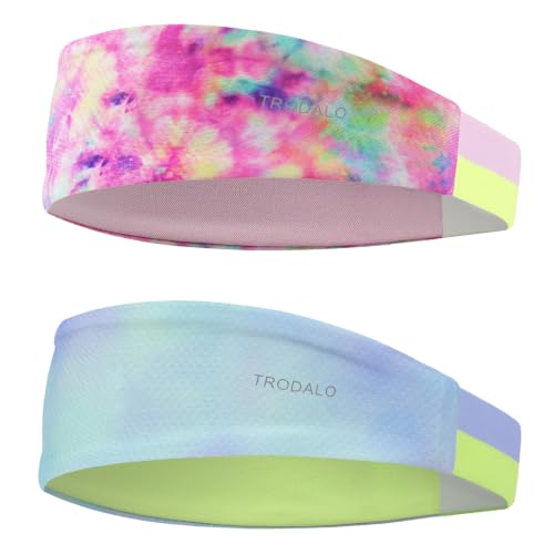 Kids Sports Headbands for Girls Boys, Moisture Wicking Sweatbands