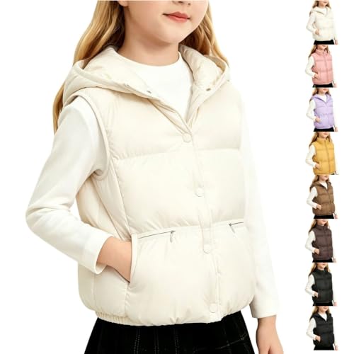 Boys Girls Puffer Vest Sleeveless Zipper Down Coat Winter Warm Jackets - image 1
