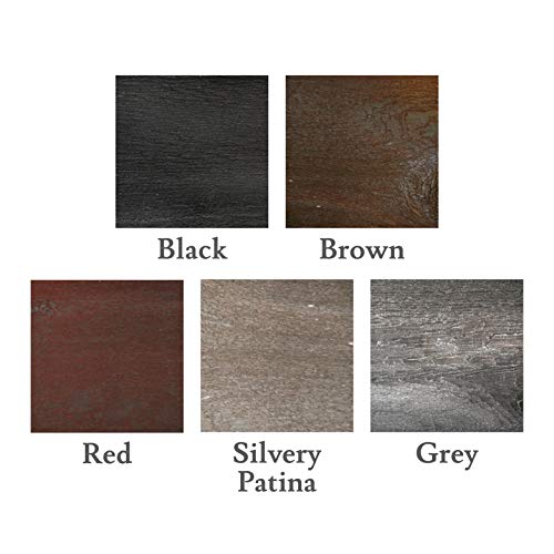 Eco Wood Treatment EWT5 5 US Gallon, Long Lasting, Silvery Patina | Semi-Transparent (1 Pack)