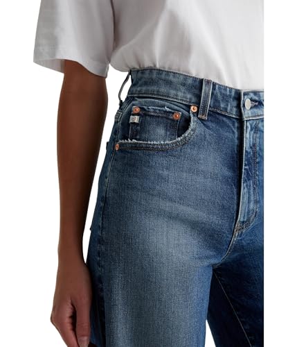 AG Adriano Goldschmied Women's Deven Ultra High-Rise Wide Leg in 15 Years Firenze4