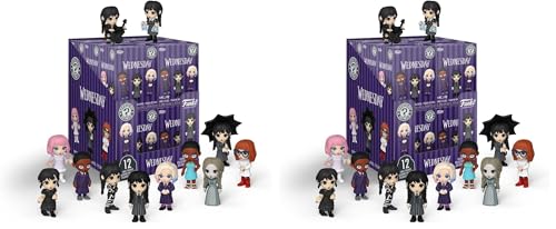 Funko Mystery Mini: Wednesday - Bianca Barclay - 1 Of 12 To Collect - Styles Vary- Figura in Vinile da Collezione - Idea Regalo - Merchandising Ufficiale - Giocattoli per Bambini e Adulti
