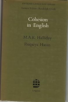 Hardcover Cohesion in English Book