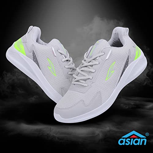 ASIAN Men's Newton-01 Sports Running Shoes Latest Stylish Casual Sneakers,Lace up Lightweight Shoes for Running