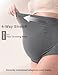 SUNNYBUY Women's Maternity High Waist Underwear Pregnancy Seamless Soft Hipster Panties Over Bump (Five color-5pk M)