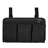 CaSZLUTION Travel Carry Wheelchair Walker Side Bag Armrest Hanging Pouch Storage Organizer for...