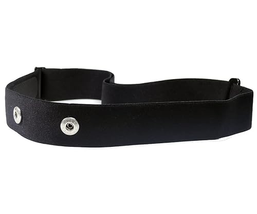 Herzfrequenzmesser Soft Brustgurte, schwarze Farbe. Größe S - XL Kompatibel mit: Garmin HRM Dual, Wahoo TICKR, Polar H7, CARDIOSPORT Herzfrequenzmesser Soft Brustgurte, schwarze Farbe. Größe S - XL Kompatibel mit: Garmin HRM Dual, Wahoo TICKR, Polar H7, CARDIOSPORT