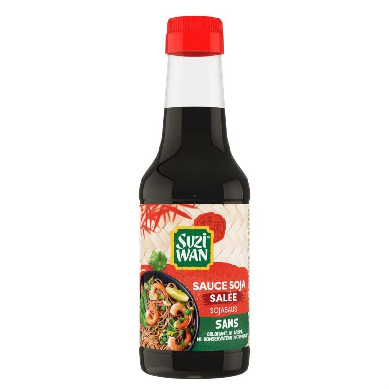 Suzuki Wan Suzi Wan Wan - Salsa de soja (250 ml, 2 unidades)