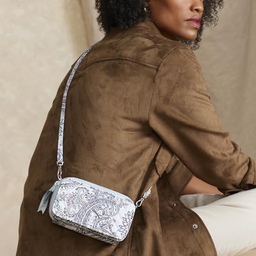 Image of Vera Bradley Women's Cotton All in One Crossbody Purse With RFID Protection