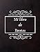 Mi libro de Recetas: Libro de cocina para escribir recetas | Cuaderno precargado | Para 100 recetas | Gran formato, 21,6 x 28 cm 8,5x11 pulgadas.