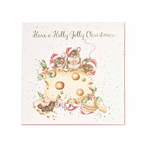 Wrendale Designs by Hannah Dale - Holly Jolly Christmas - Christmas Card Box Set - Pack of 8