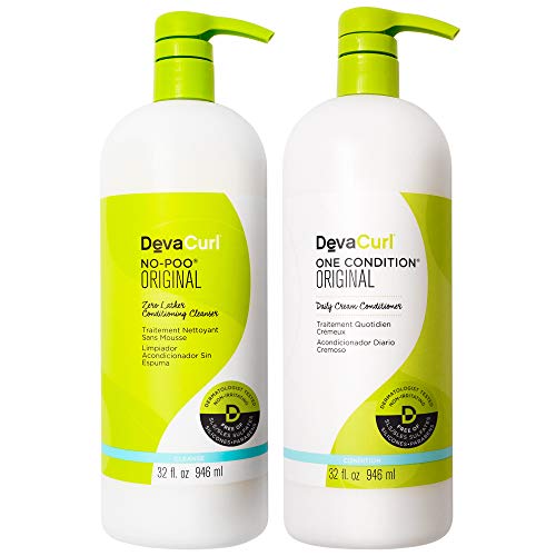 DevaCurl One Condition 32oz + No-Poo 32oz (Original)