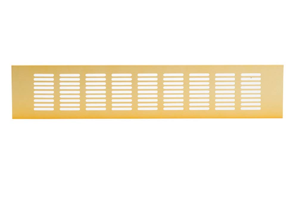 Europlast Gold 80 X 500 Mm Aluminium Ventilation Grille Plate Ventilation Aluminium Grille Furniture Grille Furniture Ventilation