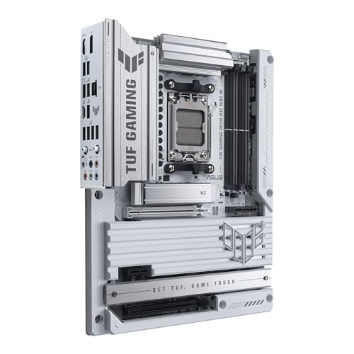 Scheda madre TUF Gaming B850-BTF WiFi W AMD B850 ATX, design con connettore nascosto, 14+2+1 80A DrMOS Power Stages, DDR5, PCIe 5.0 Ready, 3X M.2, Wi-Fi 7, 2.5Gb LAN, DP, HDMI™, USB 20Gbps Type-C - Scheda madre - Immagine 2