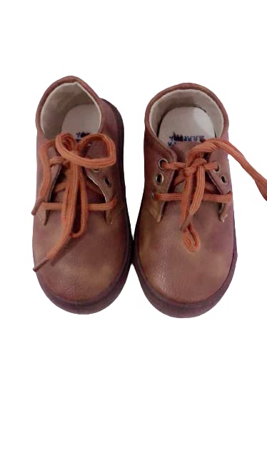 Quick Fashion Shop Lace-Up Boys Shoe for 5 Years to 10 Years Kids (Brown)