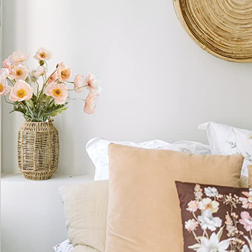 Image of 5Pcs Poppy Flowers Artificial Poppy for Home Decor(Champagne)