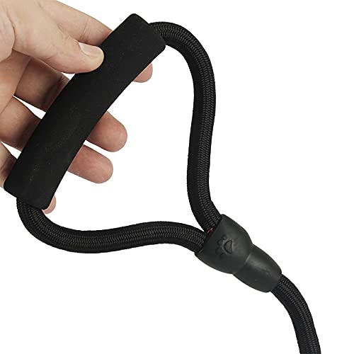 3M/5M/10M Correa de perro largo para mascotas correas para perros al aire libre Correa de entrenamiento para perros pequeños y grandes correas Super largas 1.3X1000cm negro