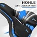 Fahrradsattel, oGoDeal Bequem Gel Fahrradsitz lau für Herren Damen, Ergonomisch Breiter und...