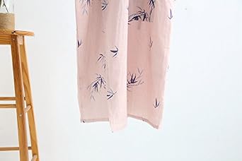 Shanghai Story Women Cotton Kimono Bathrobe with Pockets Robe 8 Color