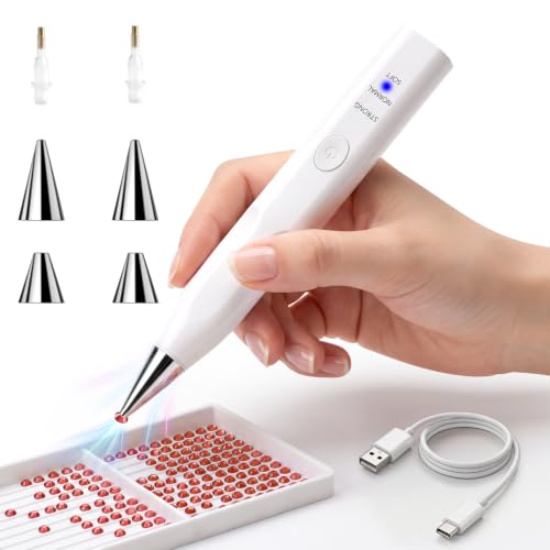 Image of Philorn Electric Diamond Art Pen, Wireless Vacuum Pen for Diamond Painting